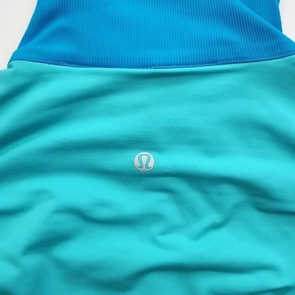 Lululemon Raja Reversible Periwinkle Blue Floral Print Track Jacket Size 6 - Picture 8 of 13